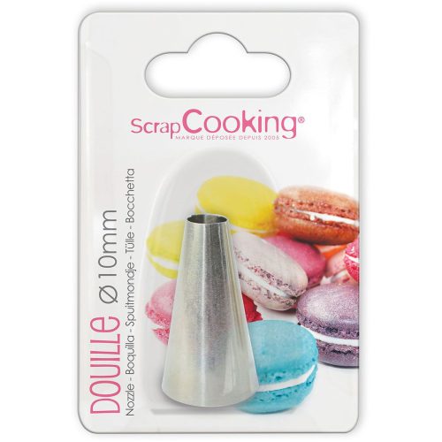 Scrap Cooking Macaron-Díszítőcső, 10mm