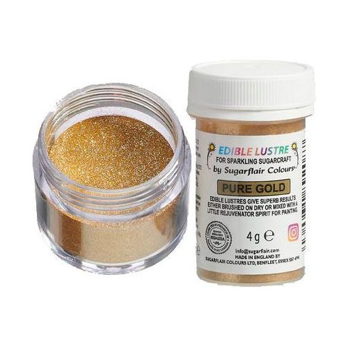 Sugarflair, ehető csillámpor, tiszta arany
