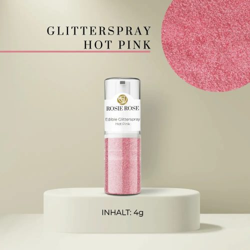 Rosie Rose glittersray - pink