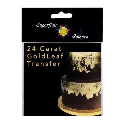 Sugarflair Transzferfólia, 24kt Arany