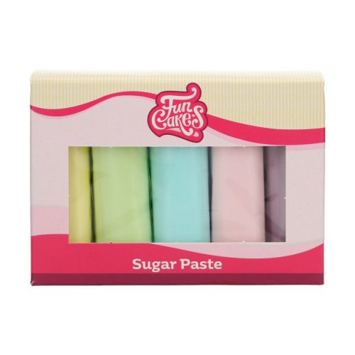 FunCakes Cukormasszapasztell, 5x100g