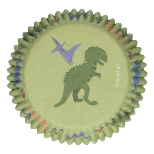FunCakes Muffin Sütőpapír, Dino Minta