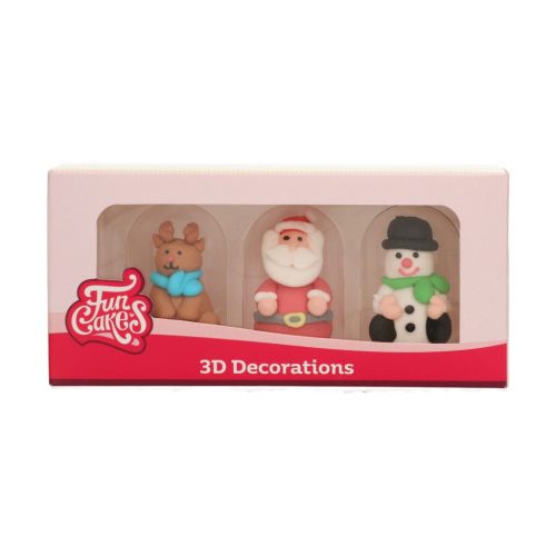 FunCakes  Karácsonyi figura készlet