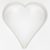 Szív Alakkiszúró, 10cm