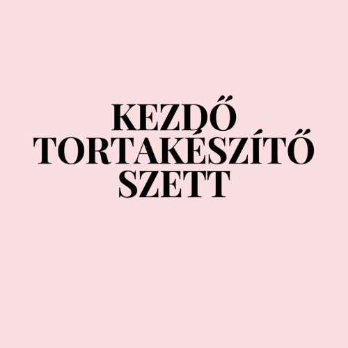 Kezdő tortakészítő szett